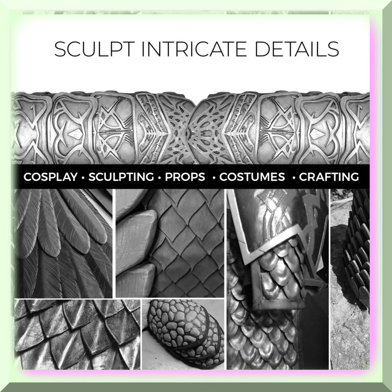 300g Foam Modeling Clay for Sculpting