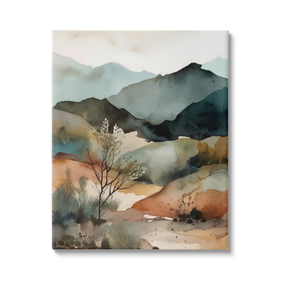 «Mountains Mood», reproduction d'art sur toile