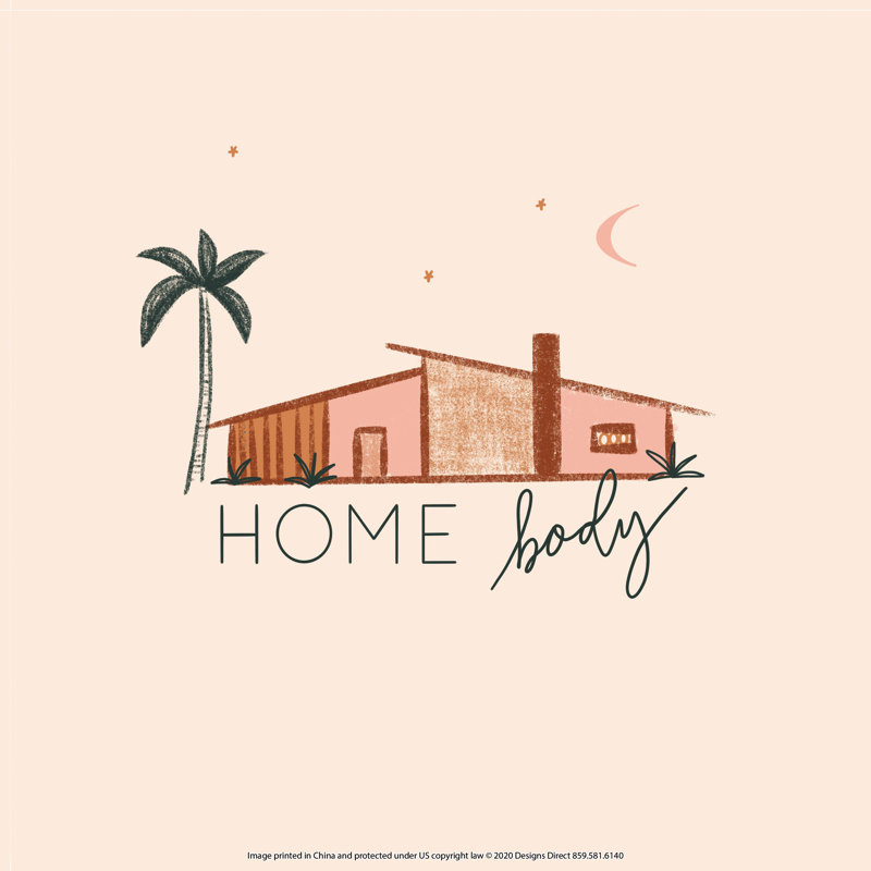 Corps Mid Century Home - imprimé, H 36 po x l 36 po