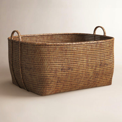 Thelma Handmade Rattan Decorative Basket 1