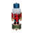 Kurt Adler Wooden Wind-Up Musical Nutcrackers, Soldier, Festive Red, Gold & Blue Design, 8.5in