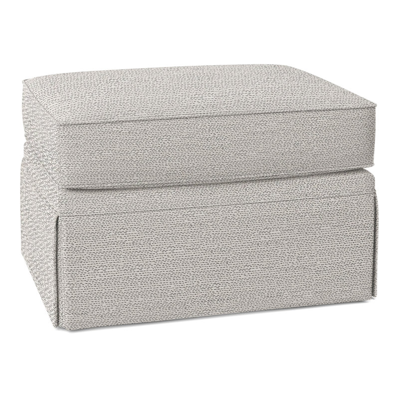 Savannah 28" Wide Rectangle Standard Ottoman, Perigold Arigato Balsamic