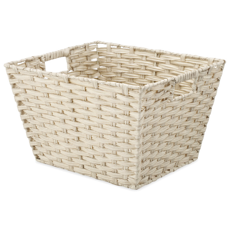 Dotted Line™ Acton Bin, Cream, Extra Large