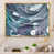 Toile encadrée flottante dorée