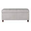 Banc de rangement rembourré Allessandra-124435262