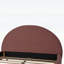 Lit plateforme en tissu Queen Boucle, structure arquée recouverte de lattes en bois, rouge-1701472697-1701472699