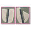 Tranche de papier III - reproduction encadrée de qualité supérieure - prête à être accrochée - aucun clou requis - aucun clou requis-235064008-235064009