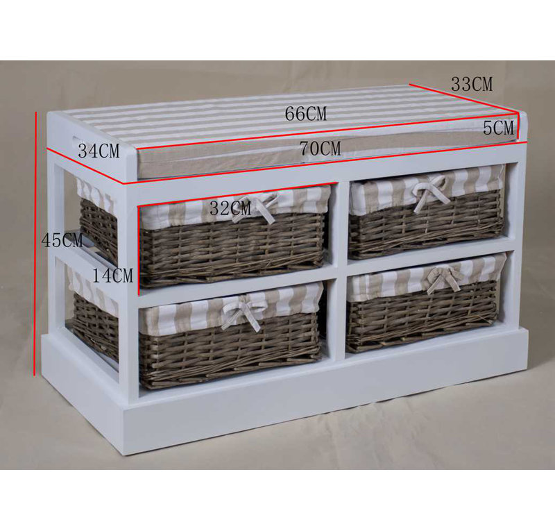Redruth Upholstered Storage Bench