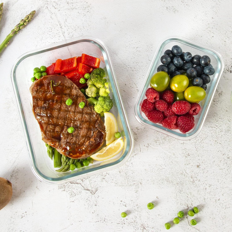 Deangelos Glass Food Storage Container