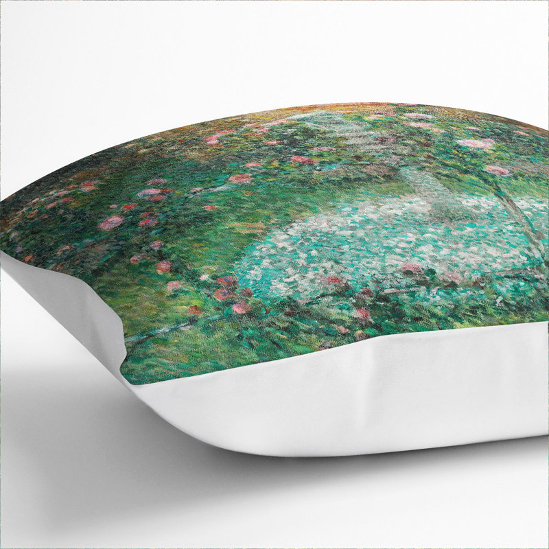 Square Throw Cushion, 40cm H x 40cm W x 15cm D, White