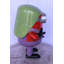 Statue amusante en métal avec lunettes Nifao Collection 14 po x 12 po x H 20 po
