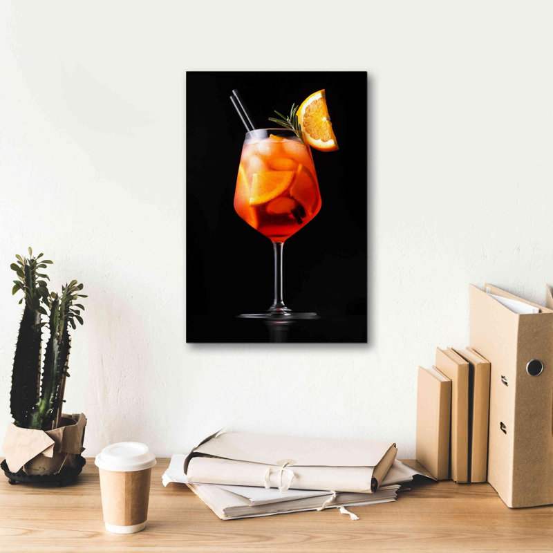 «Spirz» par Epic Portfolio, art mural sur toile, H 18 po x l 12 po x P 0,75 po