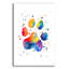 Art mural en verre Wrought Studio ™ «Rainbow Dogs Colorful Paw» par Lindsay Kivi-1679243936