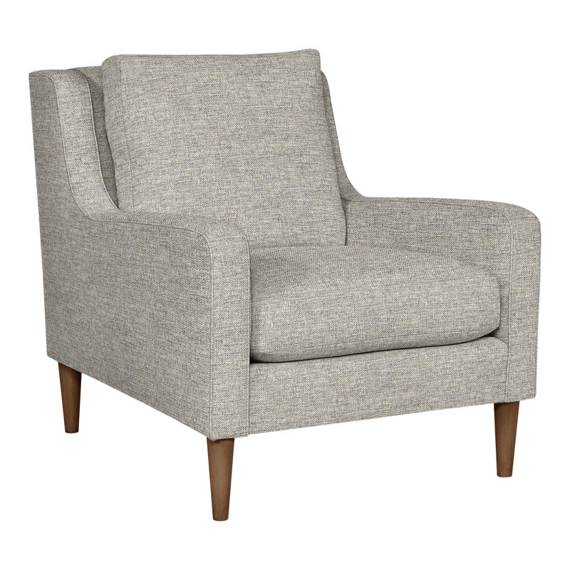 American Bungalow 4-Piece Riverside L-Sectional, Dove Gray, Tuck Metal, No