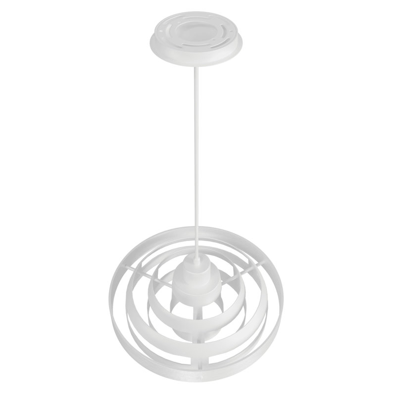 Luminaire suspendu 1 lumière Newport Collection, Blanc