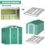 Brian 4ft. x 6ft. Apex Metal Shed