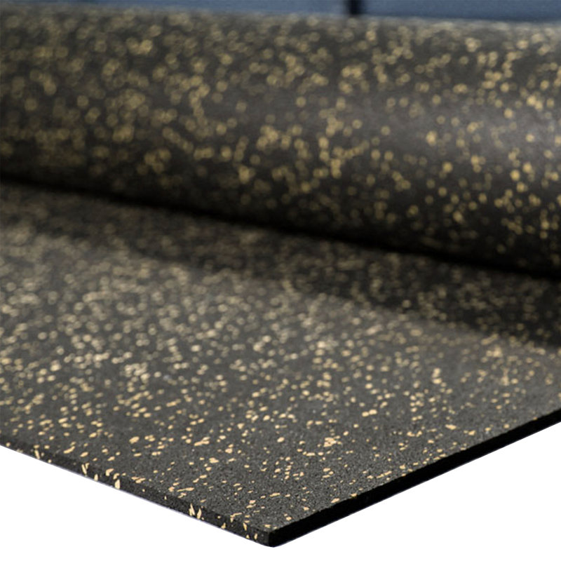 Tapis en caoutchouc robuste de 1/4 po, Brun clair