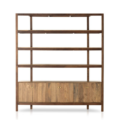 Reza Solid Wood Bookcase