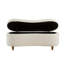 Banc de rangement Boucle crème Voir ci-dessous-743618620