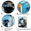 «Blue 53Ft Truck Harmony», reproduction sur toile encadrée-1804477694-1804477688