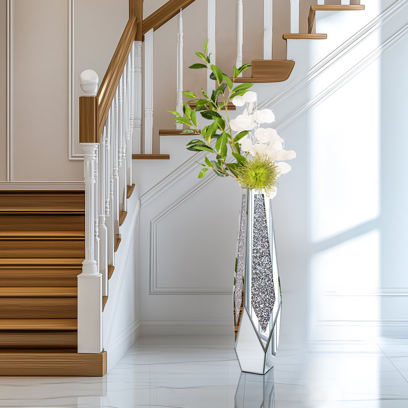 Glass Floor Vase