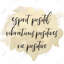 Esprit Positif, vibrations, toiles et décorations - Motivation