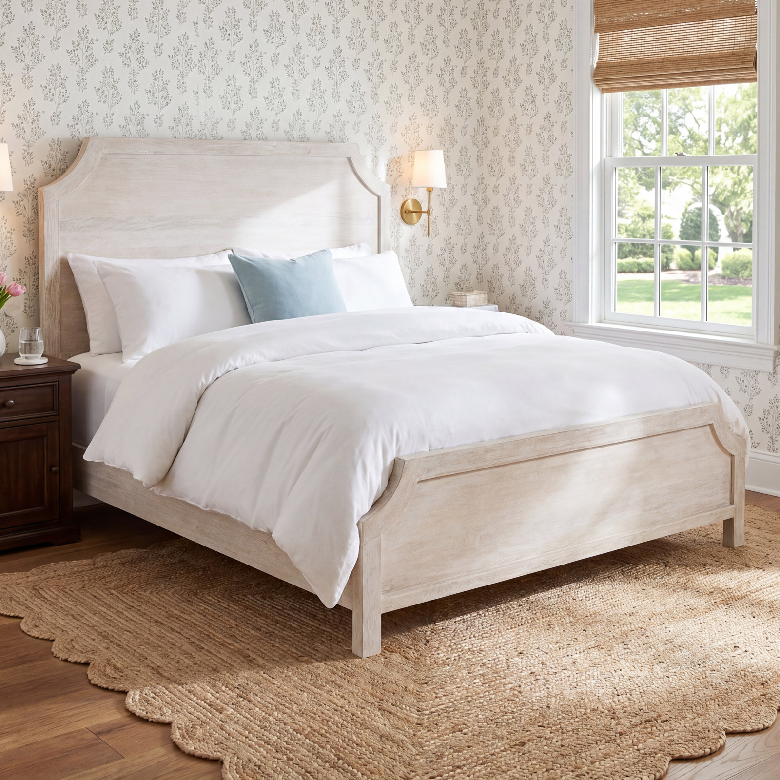 Westmont Mango Wood Bed, Queen