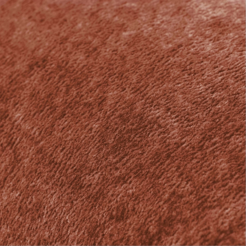 Repose-pieds en velours rouge