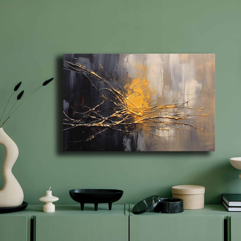 Peinture décorative sur toile