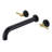 SUMERAIN High Flow Bathtub Faucet,  Extra Long Spout Double Handle Wall Mounted Tub Filler-91834103-92914149