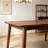 47'' Rectangular Solid Wood Dining Table