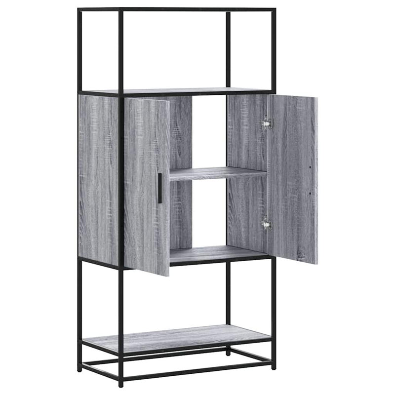 Amenah 68cm Sideboard, Grey/Sonoma