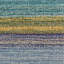 Brushstroke Striped Handmade Tufted Wool Dark Blue/Yellow Area Rug-10713577