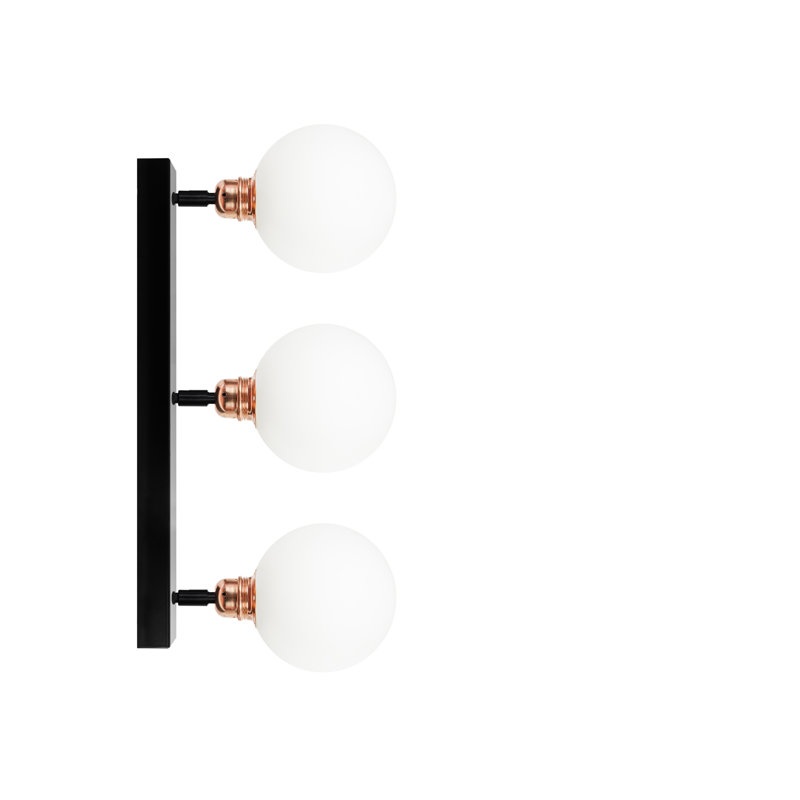 Ruithero Armed Sconce, Copper/Black