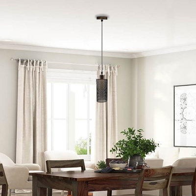 Prestwick 1 - Light Drum Pendant