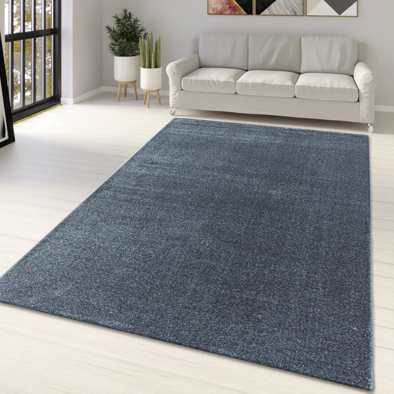 Daedra Solid Colour Area Rug, Rectangle 160 x 230cm