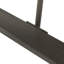 Acacia Solid Wood Top Metal Base Dining Table