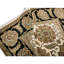 Hand Knotted Wool Area Rug in Ivory And Black