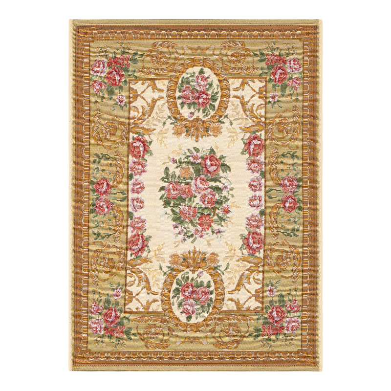 Indoor/Outdoor Traditional Area Rug, Rectangle 2' x 3'1"