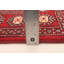 Tapis rouge en laine noué à la main de conception unique 3 pi 1 po x 5 pi 1 po New Age