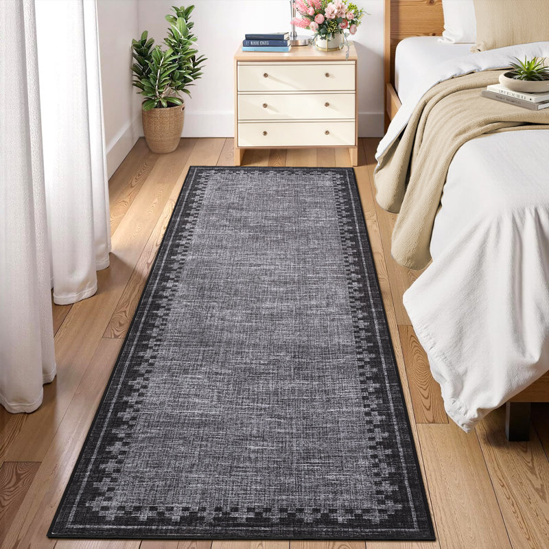 Area Rugs for Living Room Washable Rugs Non Slip Stain Resistant Bordered CarpetFoldable Rugs for BedroomDining RoomNursery