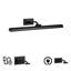 Lampe pour tableau à DEL Yvonne, 24 po, noir mat-1401605601-1401605602