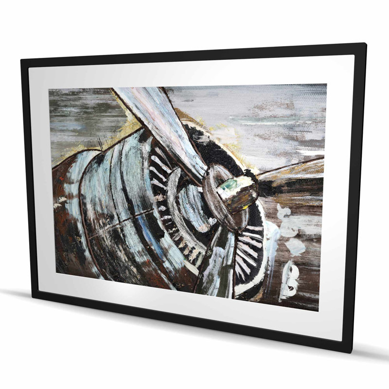 Imprimé matelot hélice d'avion | Décoration d'aviation
