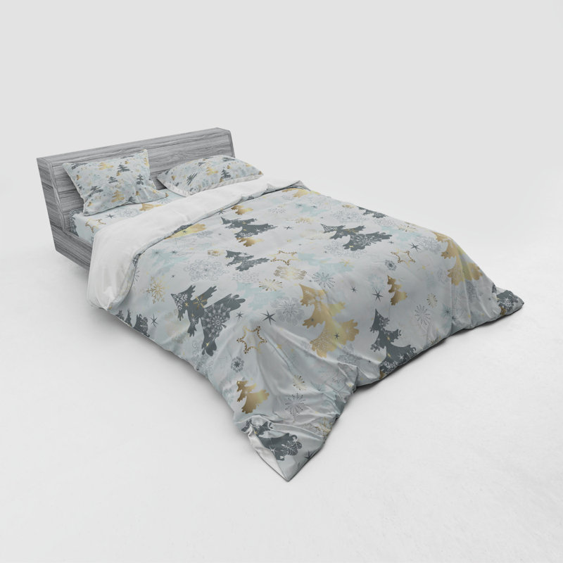 Traditional Polyester Duvet Cover, Queen Duvet Cover + 3 Additional Pieces