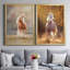 Toile encadrée de qualité supérieure Horse Motion VII - prête à être accrochée-58450646-58450647