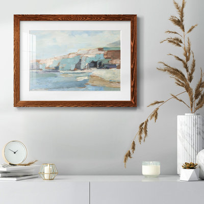 " Turquoise Cliff Wall II "