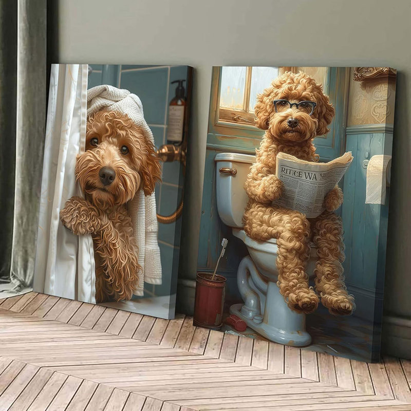 2 Piece Wrapped Canvas Wall Art