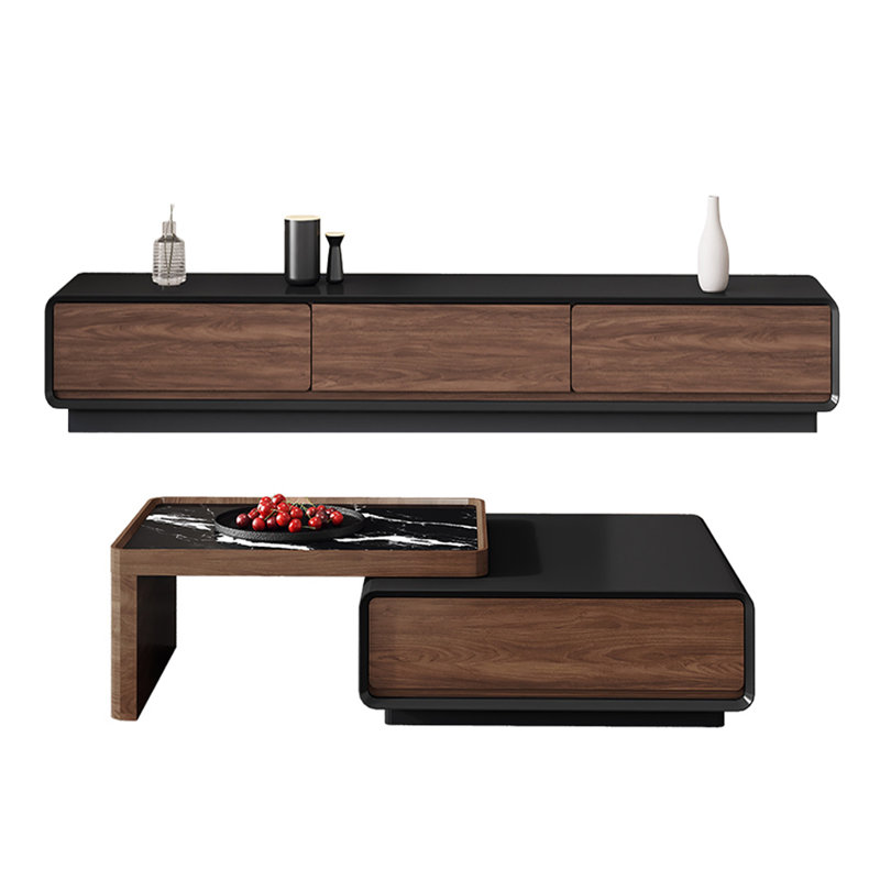 Meuble télé et table basse extensible Modern