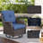 Carolina 4 - Person Outdoor Seating Group With Fire Pit-110967160