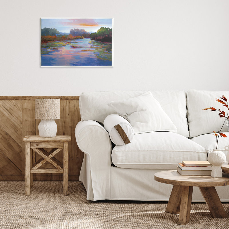 Peace and Serenity Landscape, plaque murale, design par Vicki McMurry, H 10 po x l 15 po